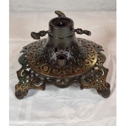 Antique tree stand with myt. ornamentik, size: 27 x 27 x 16 cm.