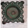 Antique tree stand with myt. ornamentik, size: 27 x 27 x 16 cm.