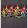 2 gamle Iben Clante remser, l: 28 x 7,5 cm. (2stk)