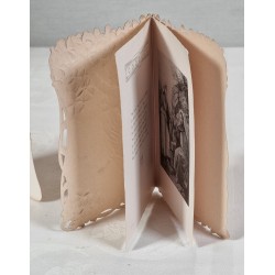 2 antikke konfirmantionskort, mål: 17x11/14x9 cm. (2stk)