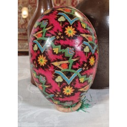 Antique cardboard egg with...