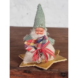 Old pine cone elf with...