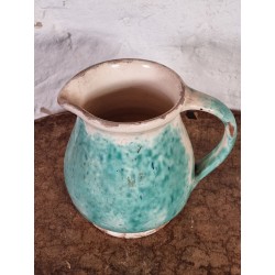 Gammelt lertøj, mælkekande, h: 16 cm.