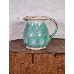 Gammelt lertøj, mælkekande, h: 16 cm.