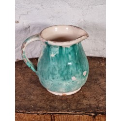 Gammelt lertøj, mælkekande, h: 16 cm.