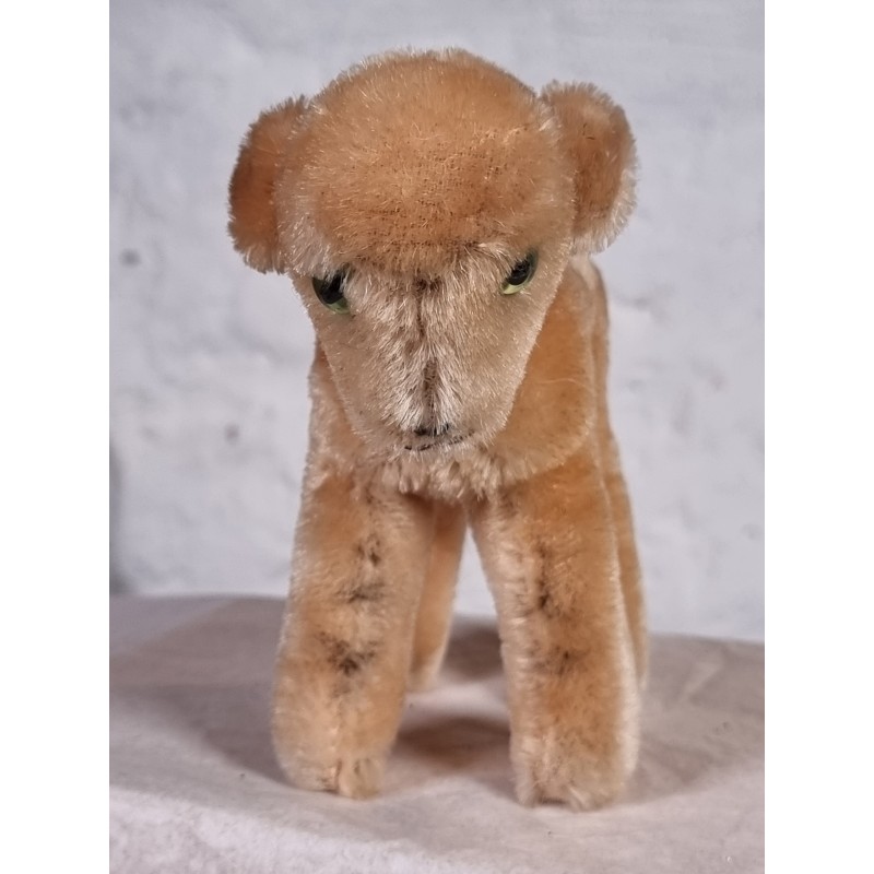 Old Steiff animal, lamb, h: 14 cm.