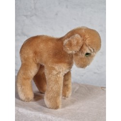 Old Steiff animal, lamb, h: 14 cm.