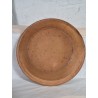 Old pottery, pancake dish, Ø: 26,5 cm.
