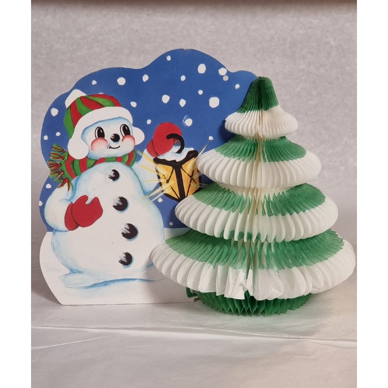 Old pop up ornament, h: 16 cm.