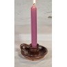 Old pottery, chamber stand, size: 5 x 11 cm.