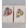 Gamle Christel kort fra 1956/1961, mål: 9 x 13,5 cm.