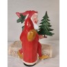 Cardboard ornament, Santa, candycontainer, h: 27 cm.