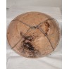Old pottery, pancake dish, Ø: 27 cm.