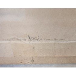 Gammel julekalender fra Krüger, mål: 28,5 x 29,5 cm. (1)
