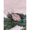Antique glass ornament, exotic bird, l: 12 cm.