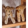 Old Steiff animal, ram with a bell, h: 13 cm.
