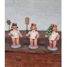 Old Wendt und Kühn crown angels, h: 6 cm. (angel)