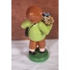 Old Wendt und Kühn flower boy, h: 7 cm.