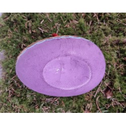 Antique cardboard Easter egg with decoration, h: 12,5 cm.
