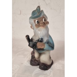Old German Gartenzwerg, hunter, h: 28 cm.
