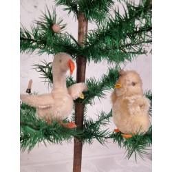 2 old Steiff animals,...