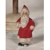 Antique bisquit figure, Santa, h: 8,5 cm (book copy)