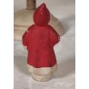 Antique bisquit figure, Santa, h: 8,5 cm (book copy)