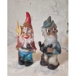 Old German Gartenzwerg, hunter, h: 28 cm.