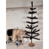 Tall, black feather tree, h: 106 cm.