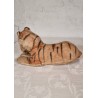 Old Steiff animal, tiger, size: 17 x 35 + tail.