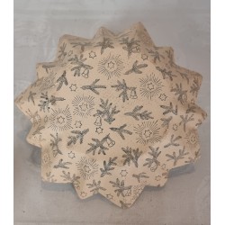 Antik juletallerken, Frieden auf Erden, Ø: 23,5 cm.