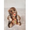 Gammelt Steiff dyr, Nagy the beaver, h: 10 cm.