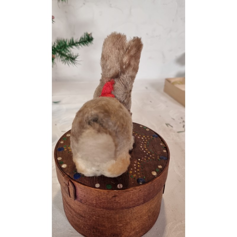 Large Steiff Rabbit Antique Steiff animal, rabbit/bunny, h: 16 cm.