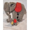 Old Steiff elephant, small, h: 6,5 cm.