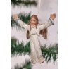Antique angel in mass, h: 6 cm.