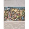 Old German Christmas calendar from Hummel, size: 20 x 28 cm.