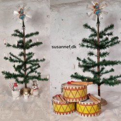 ANTIKT FJERTRÆ MED...