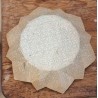 Antik juletallerken, julemand og engle, Ø: 30 cm.