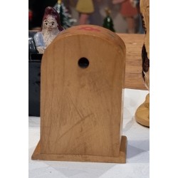 Gammel souvenir fra Himmelbjerget, Ole Lukøje, sparebøsse, h: 9,5 cm.