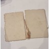 2 antique greetings card,size: 14 x 9 cm.