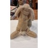 Old sleeping Steiff bunny, Floppy, l: 20 cm.