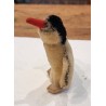 Small, old Steiff pinguin, h: 9 cm.