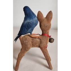 1 old bird in feather l: 11 cm.