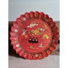 Old Christmas plate, Christmas motives, Ø: 30 cm.
