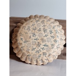 Old Christmas plate, Christmas motives, Ø: 30 cm.