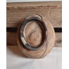 Antique pottery, pudding form, bird, size: 18 x 9 cm.