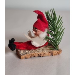 Gammel chenille nisse med...