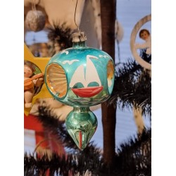 Gammelt glaspynt, 3 x...