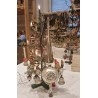 Antique tree top with wire and bells, h: 29 cm.