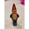 Old ceramic elf, small, h: 6,5 cm.